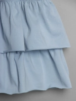 Летний костюм для девочки, лонгслив и юбка