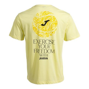 Мужская теннисная футболка Challenge Short Sleeve - yellow