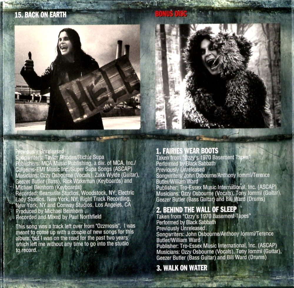 Ozzy Osbourne / The Ozzman Cometh (2CD)