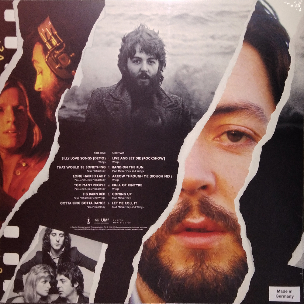 Paul McCartney / Man On The Run (Music From The Motion Picture Soundtrack)(LP)