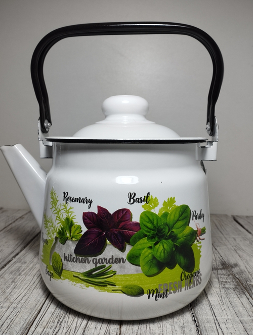 Чайник 2,5 л Декор 2711/4 Базилик