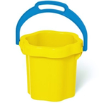 Ведро-цветок 0.3л. 3 цвета в ассорт. пакет (Стеллар)