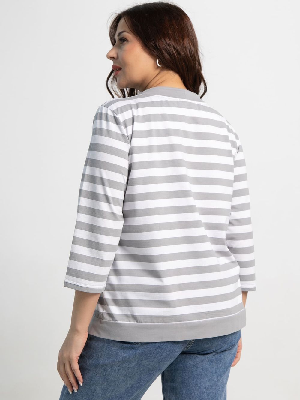 Блуза Кэролл (серая) Б15543-20М LT Collection