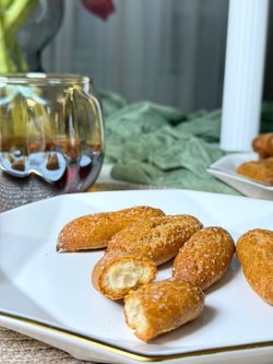 Печенье домашнее хрустящее сахарное 250гр.