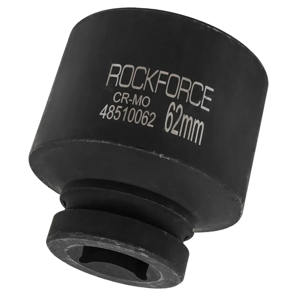 Головка ударная глубокая 1'', 62мм (6гр.) RockForce RF-48510062