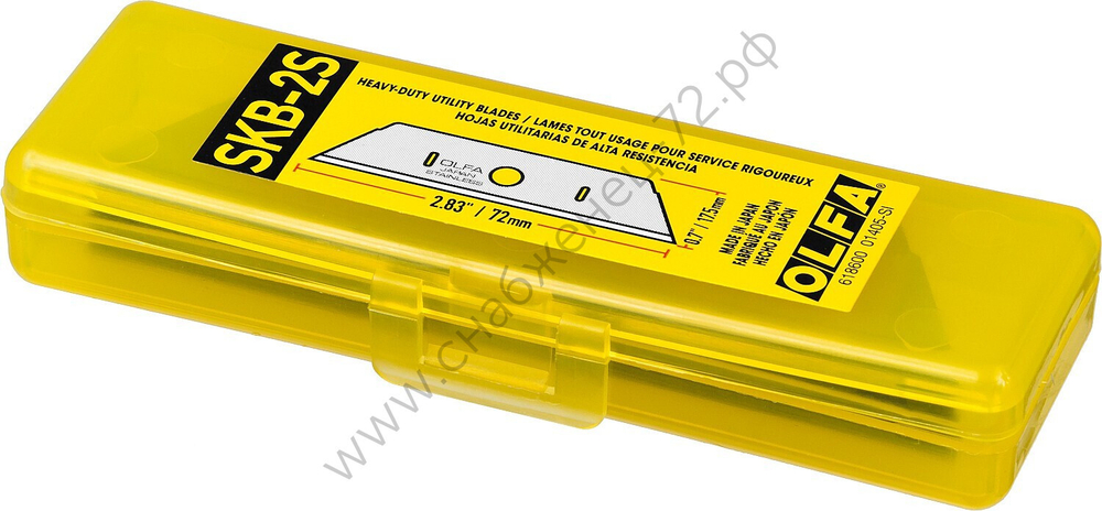 OLFA SK-12, для ножа, трапециевидное лезвие (OL-SKB-2S/10B)