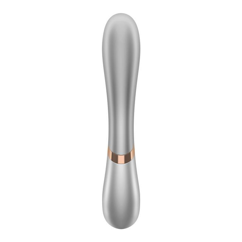 Вибромассажер Satisfyer Hot Lover с функцией нагрева (жемчужный)