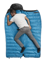 Спальный мешок Naturehike CW400 NH18C400-D с гусинным пухом, размер М, желтый, 6927595761700