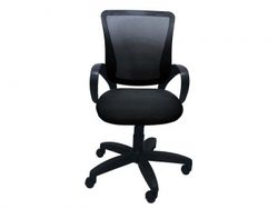 Кресло "Веб" (спинка чернаясетка/сиденье черная ткань) , ЛАПЛАСТ, г. Москва