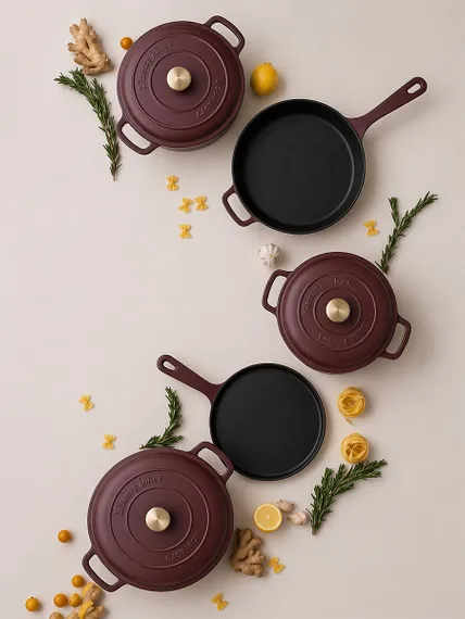 Форма для выпечки хлеба из коллекции "Шеффилд", D26 см, бургунди