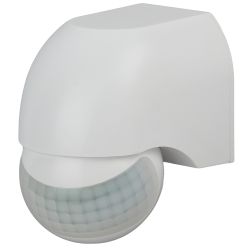 Датчик движения ЭРА MD 011 для дома ИК 1200Вт угол обзора 180° дальность 12м | Датчики движения