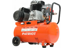 Компрессор Patriot поршневой ременной PTR 50-360I, 360 л/мин, 10 бар, 2200 Вт, 50 л, быстросъемный 1/4" + "елочка"