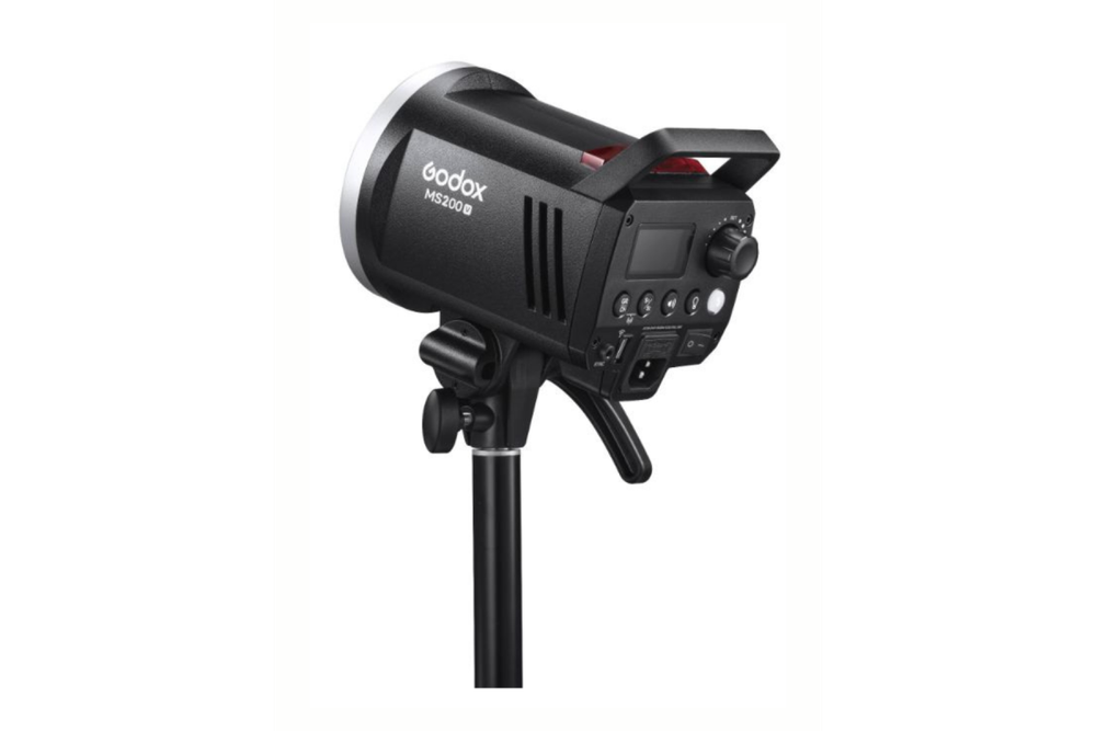 Вспышка студийная Godox MS200V со светодиодной пилотной лампой