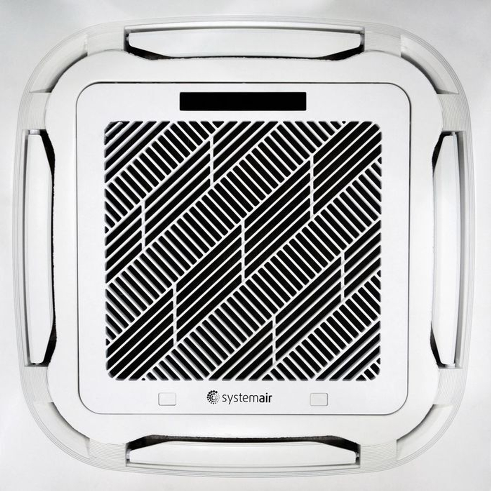 Сплит-система кондиционер кассетный Systemair CASSETTE C 12 HP Q на 30 м²