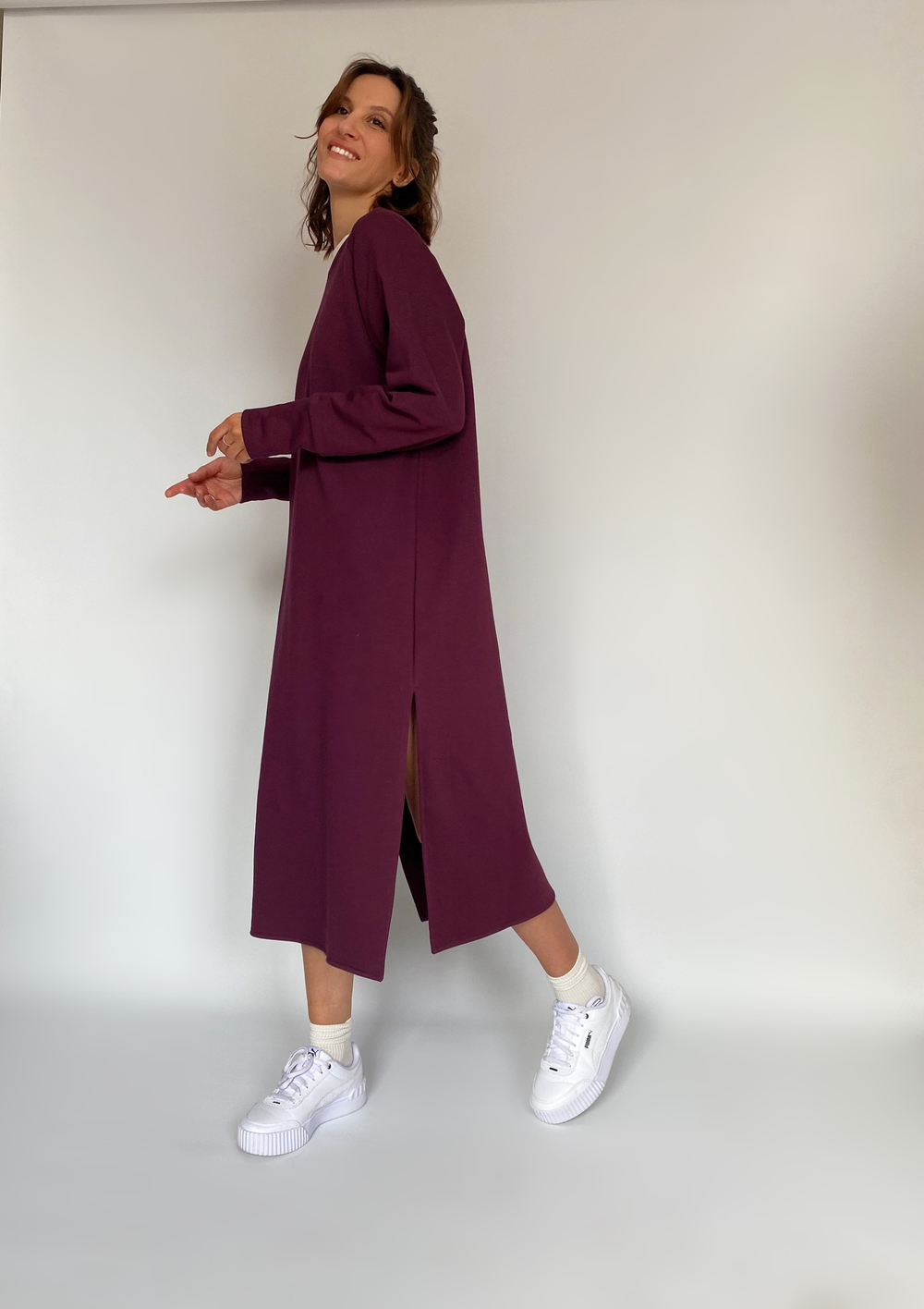 Платье свитшот