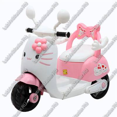 Детский электромотоцикл "Kids electric scooter" розовый