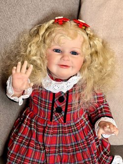 Кукла Реборн мягконабивная 60см в пакете (FA-513)