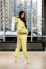 Толстовка Айли 18083 с надписью meike на груди купить