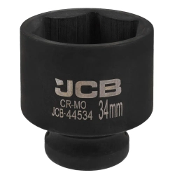 Головка ударная 1/2'', 34мм (6гр.) JCB JCB-44534