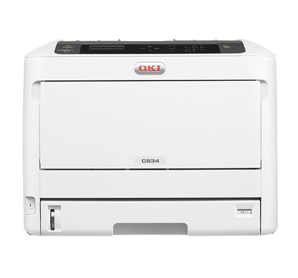 Принтер OKI C834dnw, А3, 36 стр./мин, WiFi, цветной