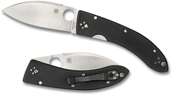 Складной нож Spyderco Lum Chinese Fold C143GP c клинком из стали VG-10, рукоять G10