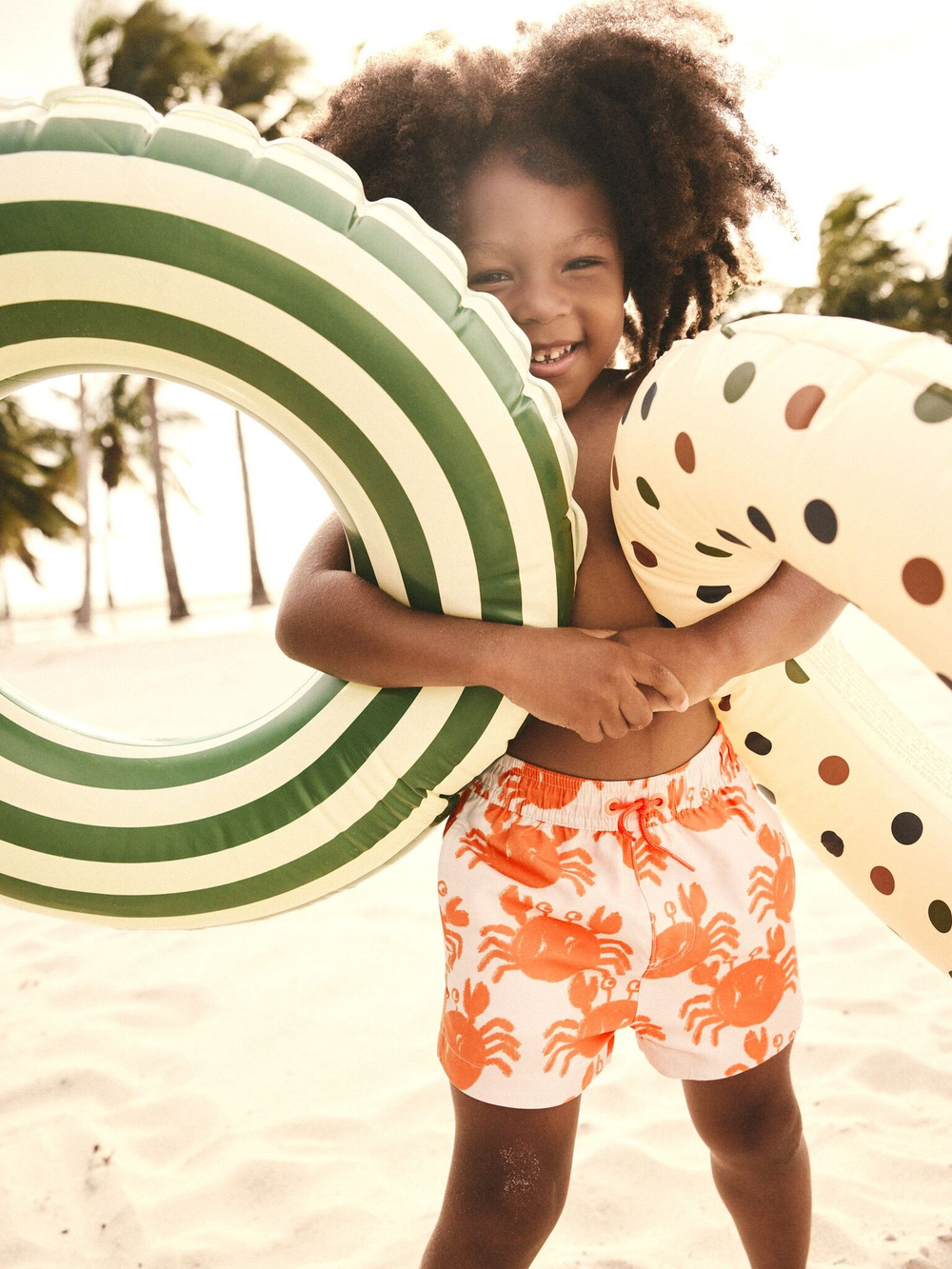 Плавки для мальчика Next E22-284, Белый, Оранжевый