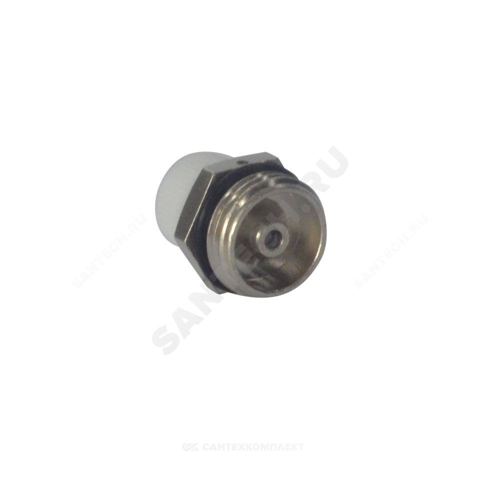 Кран Маевского ручной латунь Ду 15 Ру10 G1/2" НР с колпачком Ogint