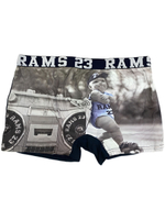 Мужские трусы боксеры синие с принтом, хлопок XL/52, Primal