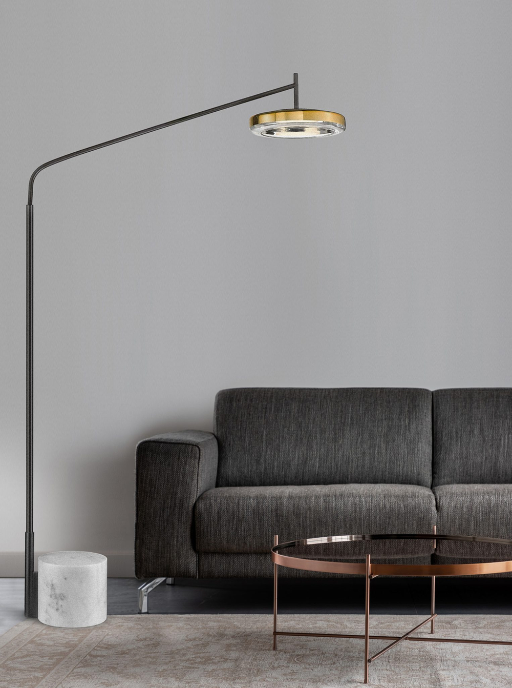 Floor design lamp Space Lux by Seyvaa