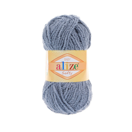 Пряжа "Softy" 119 Серое небо