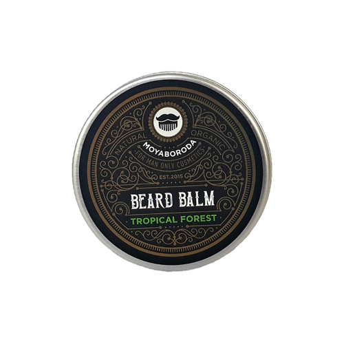 Бальзам для бороды и усов MOYABORODA "TROPICAL FOREST" (органик, хвойный). (50гр.)