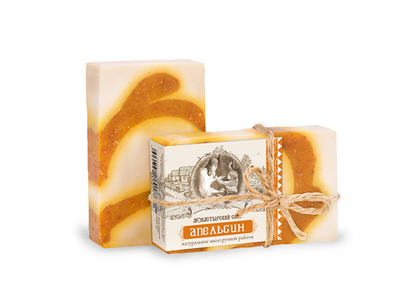 Мыло Kleona Монастырский сбор "Апельсин" (освежающее) 100 г