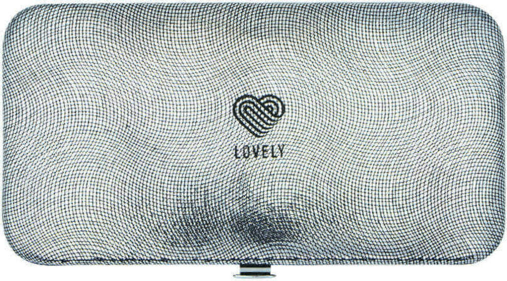 Магнитный кейс Lovely для ресничных пинцетов серия Podium (Silver)