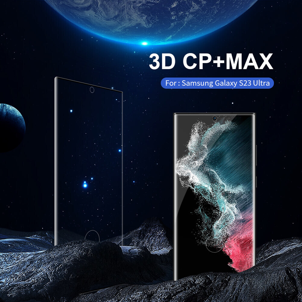 Защитное стекло Nillkin 3D CP+ MAX для Samsung Galaxy S23 Ultra