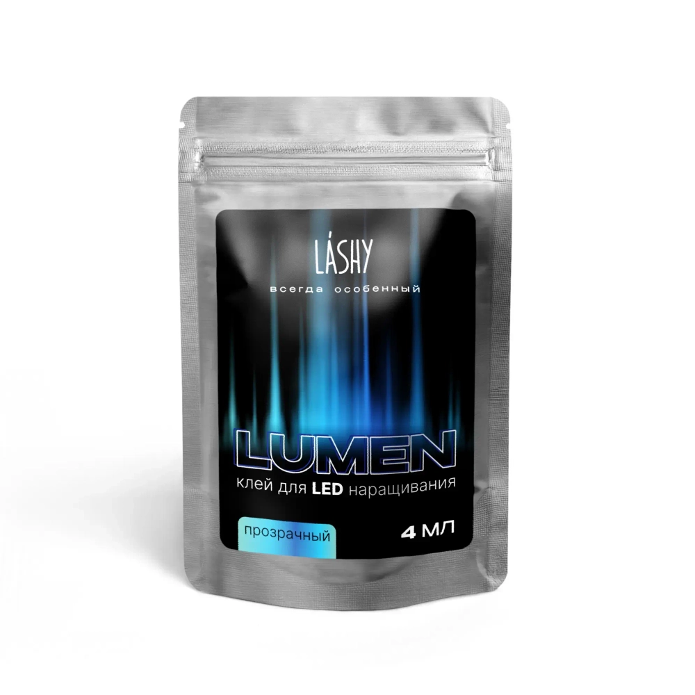 Клей прозрачный Lashy LED Lumen 4 мл (0,5-1,5 сек)