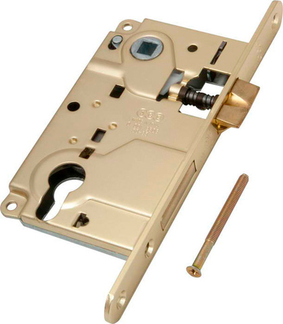 Замок AGB CEN B010255003 латунь (под цилиндр)