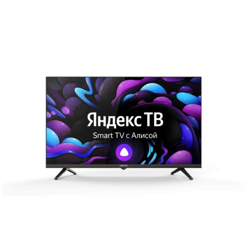 Телевизор Сentek CT-8724 SMART TV c Алисой, 24" HD, черный