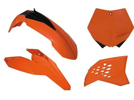 Комплект пластика для KTM SX-SXF125-505, EXC-EXCF125-530 RTech R-KITKTM-AR0-505