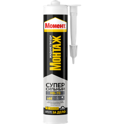Жидкие гвозди Момент 697133 Монтаж суперсильный, 400 гр. | Момент