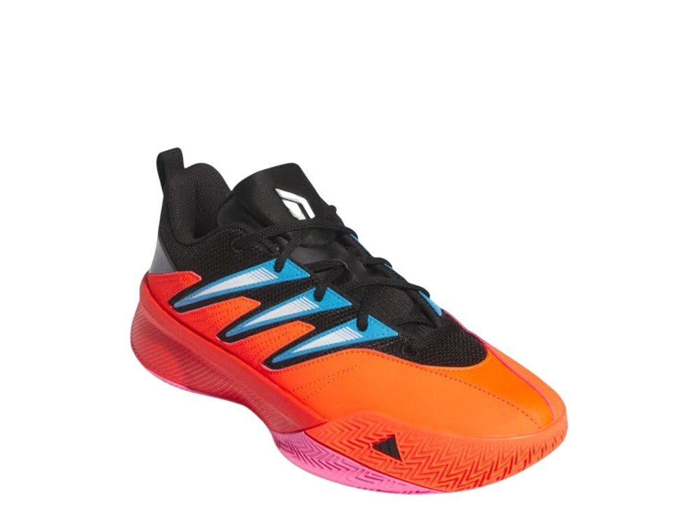 Баскетбольные кроссовки adidas Dame Certified 3 Low Solar Red/Core Black/Cloud White shoes
