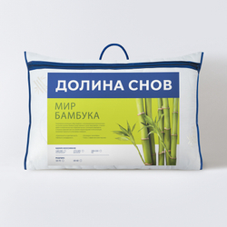 Подушка стеганая "Мир бамбука" 50х70