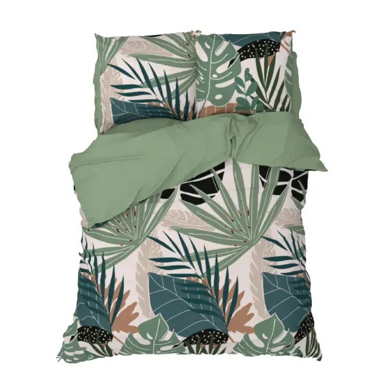 Комплект постельного белья Этель полутороспальный Colored tropics 4 предмета
