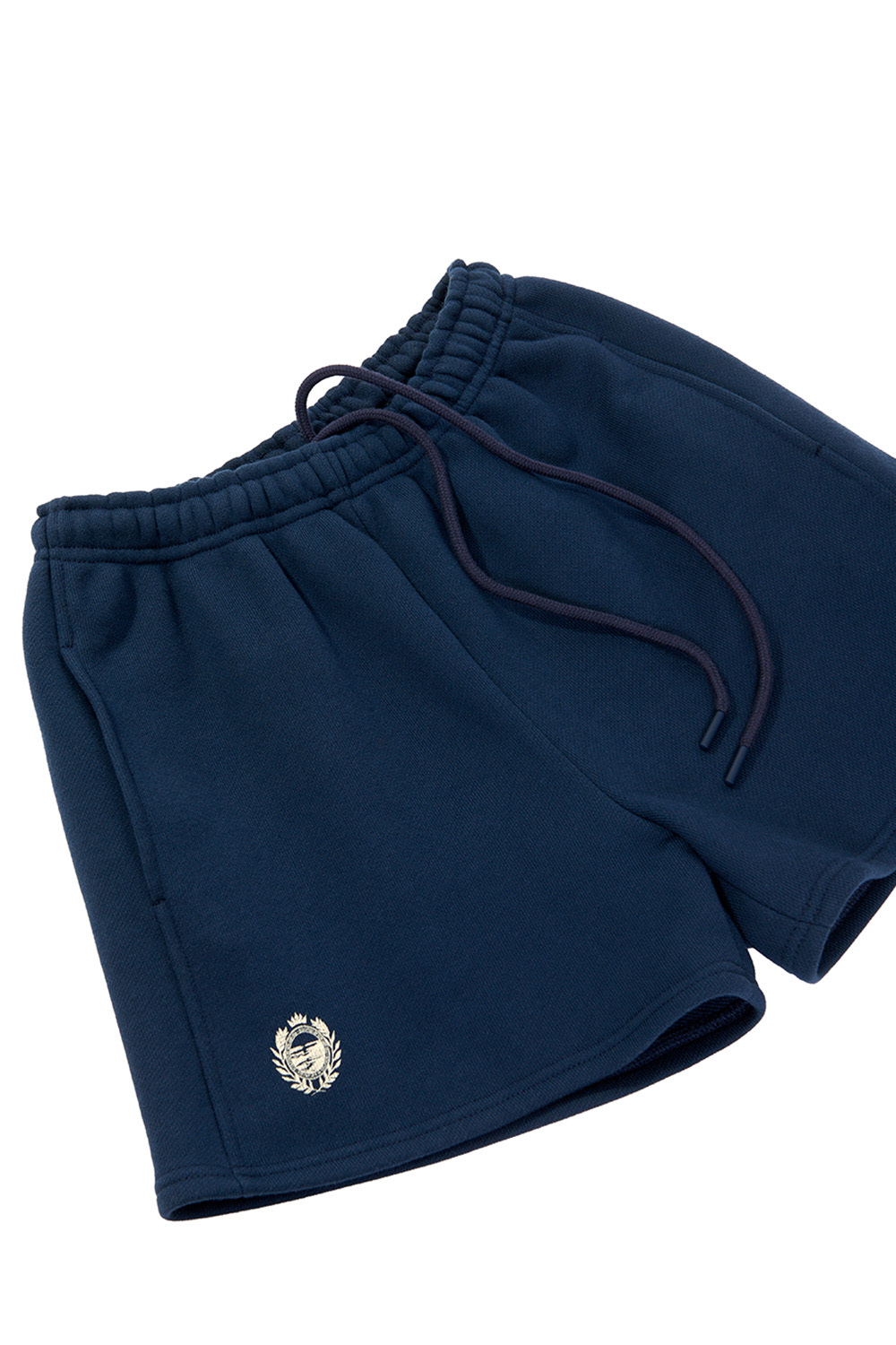 Шорты с принтом Тёмно-синий