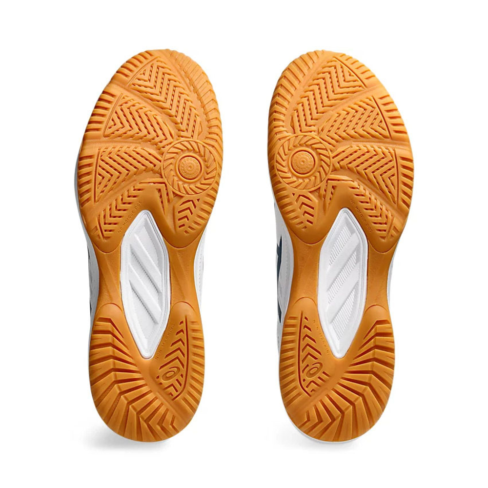 Кроссовки волейбольные мужские ASICS Upcourt 6 1071A104 100, р.12 (рос.45), бело-синий