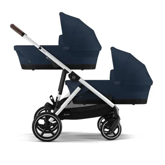 Коляска для двойни 2 в 1 Cybex Gazelle S (Ocean blue)