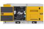 Резервный дизельный генератор МД ЭД-20-Т400-1РКМ29 в шумозащитном кожухе на шасси