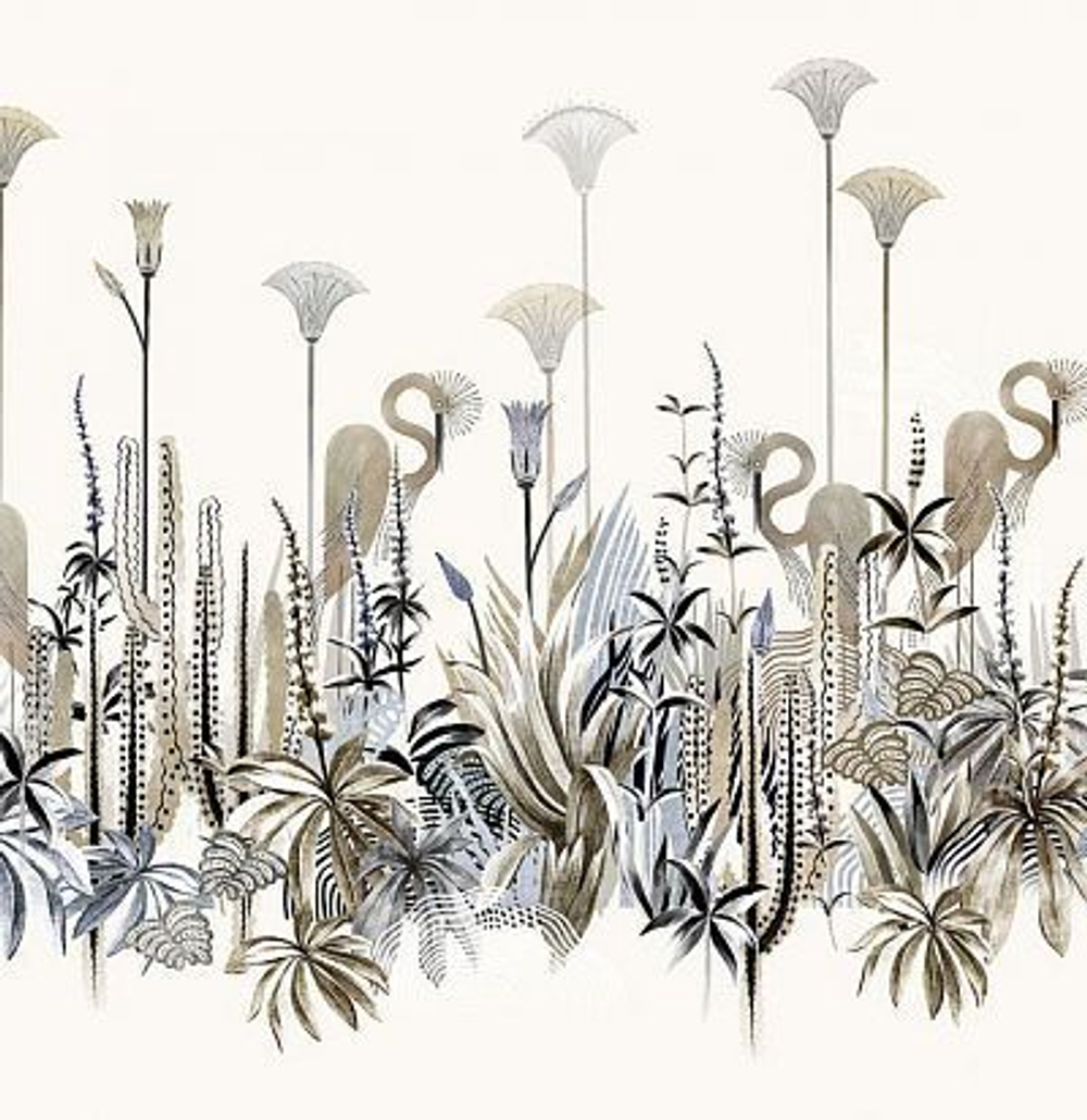 Панно с тропическим рисунком DGAGA1013