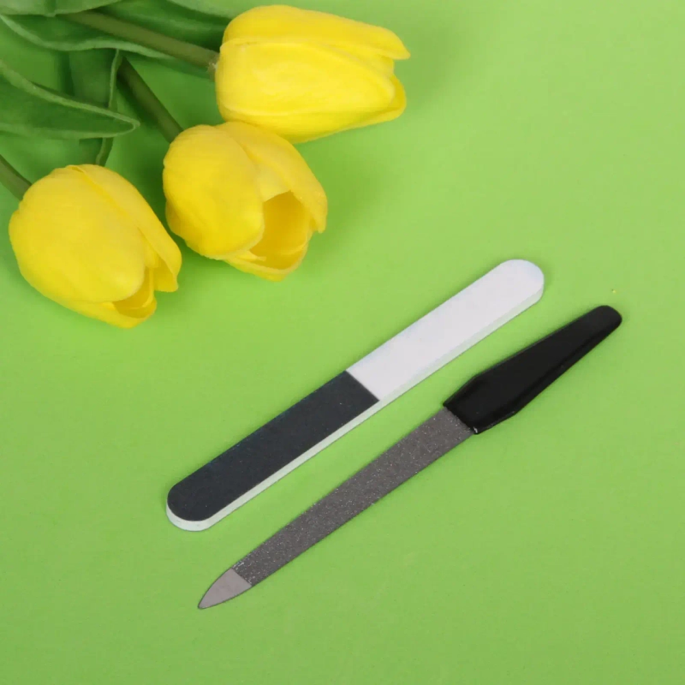 Маникюрный набор на блистере, 2 предмета «Ultramarine» (пилка металлическая и пилка наждачная)