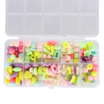 Набор украшений для девочек, в наборе бусины, браслет 13х6,5 см, коробка с-31245