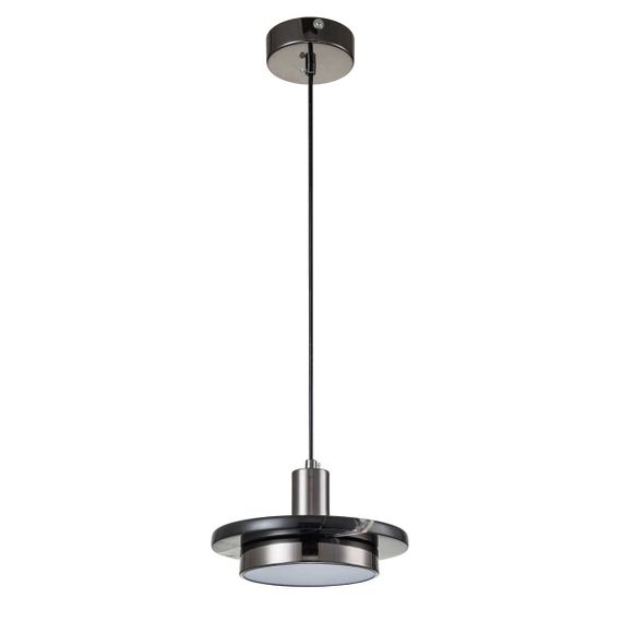 Подвесной светильник Escada 10260/1 LED*12W Black/Black marble